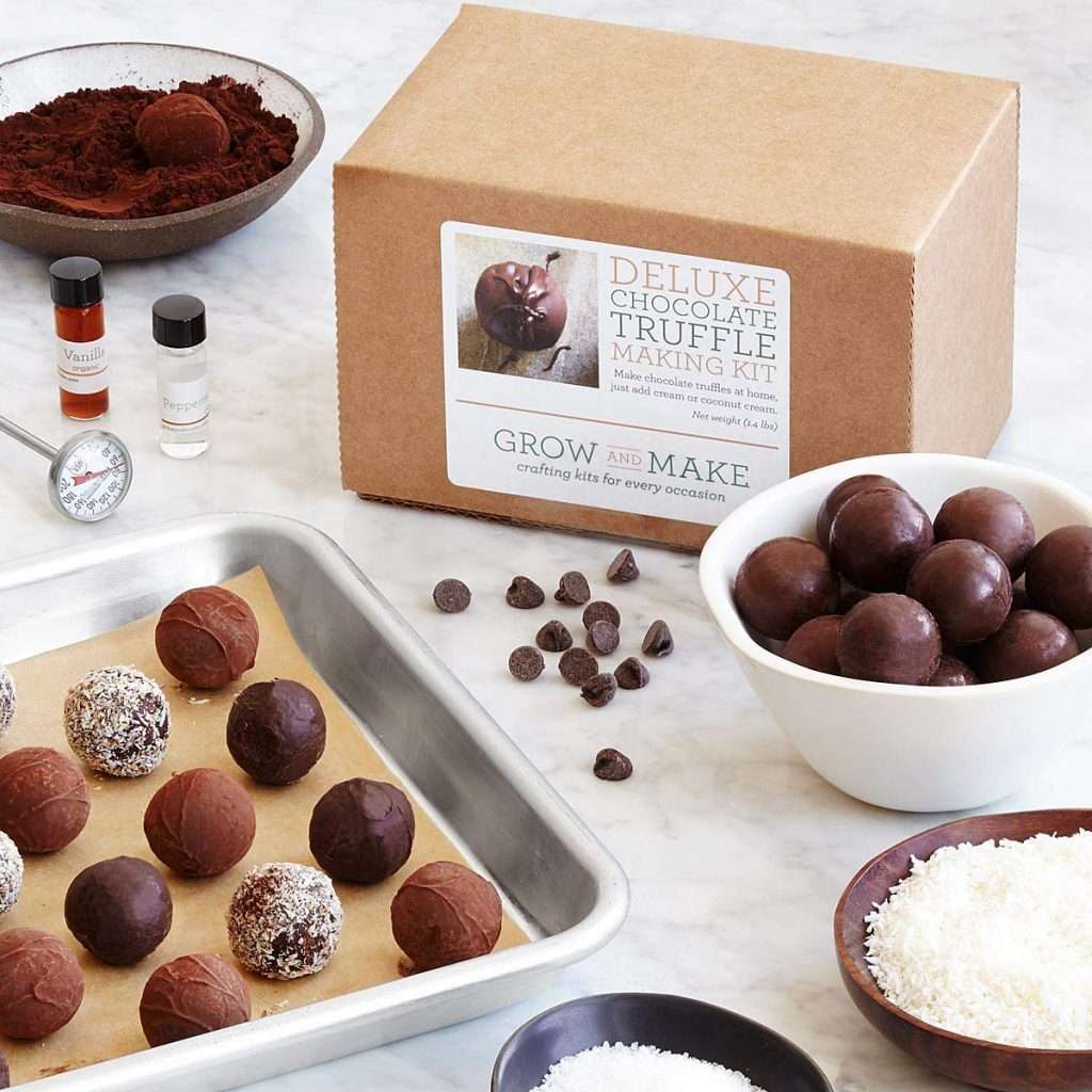 best chocolate gifts, Make Your Own Chocolate Truffles Kit 365 Gift Guide