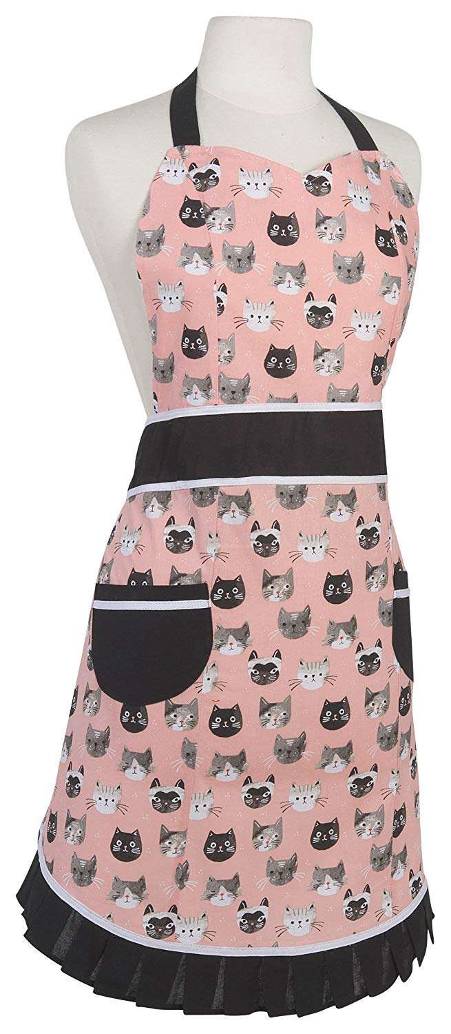 inexpensive gifts for cat lovers, Now Designs Betty Apron