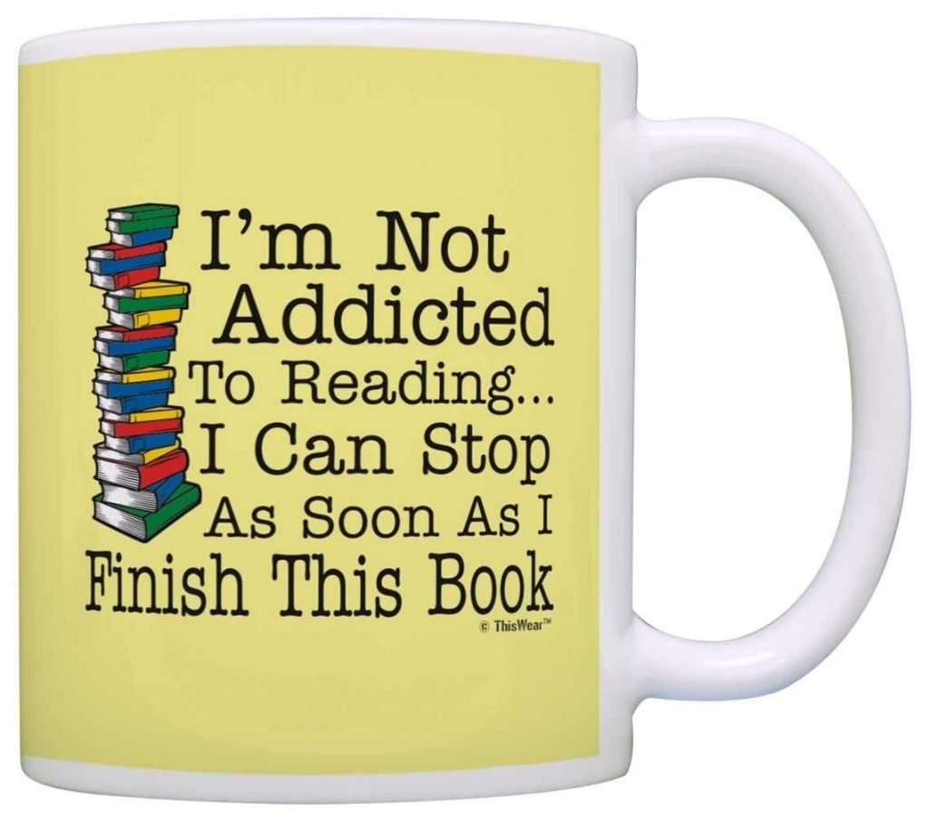 literary gift ideas, Not Addicted to Reading