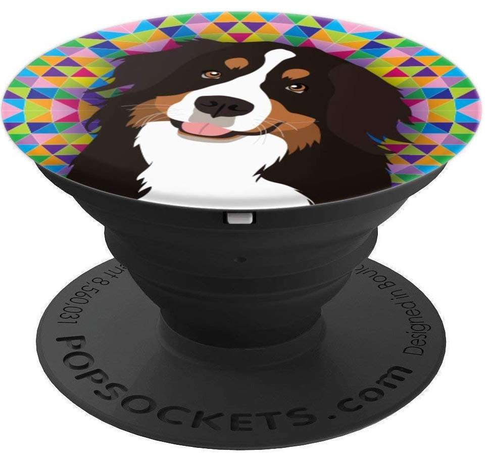 Bernese Mountain Dog PopSockets Grip, gifts for dog lovers