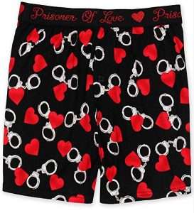 Briefly Staated Prisoner of Love Boxers, valentine's day gift for boyfriend