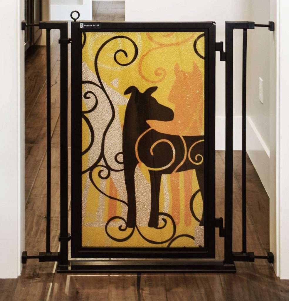 Fusion Gates with Limited Edition Dream Dog Art Screen Design