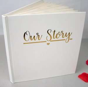 Our Story Memory Book, valentines day gift for husband