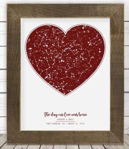 Personalized Frame, best valentines day gifts for girlfriend