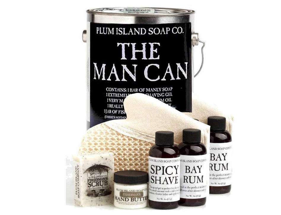 The Man Can All Natural Bath and Body Gift Set, valentines day gift for husband