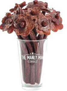 The Manly Man Company Beef Jerky Bouquet, valentines day gift for boyfriend