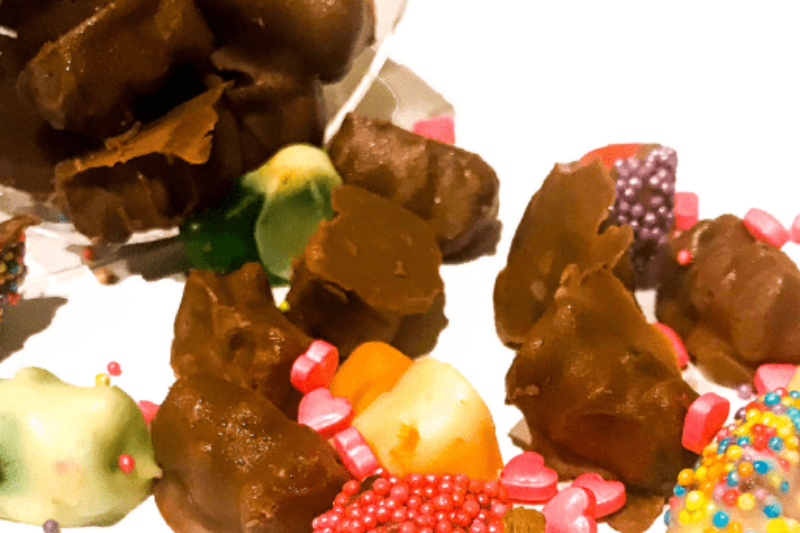 DIY Chocolate Covered Gummy Bears