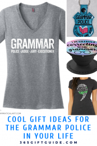 Cool gift ideas for the grammar police in your life