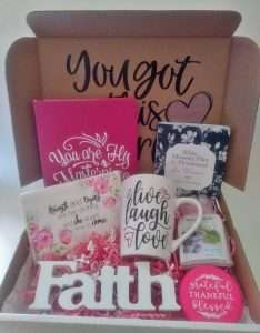 Encouragement Gift box for Women, motivational gifts