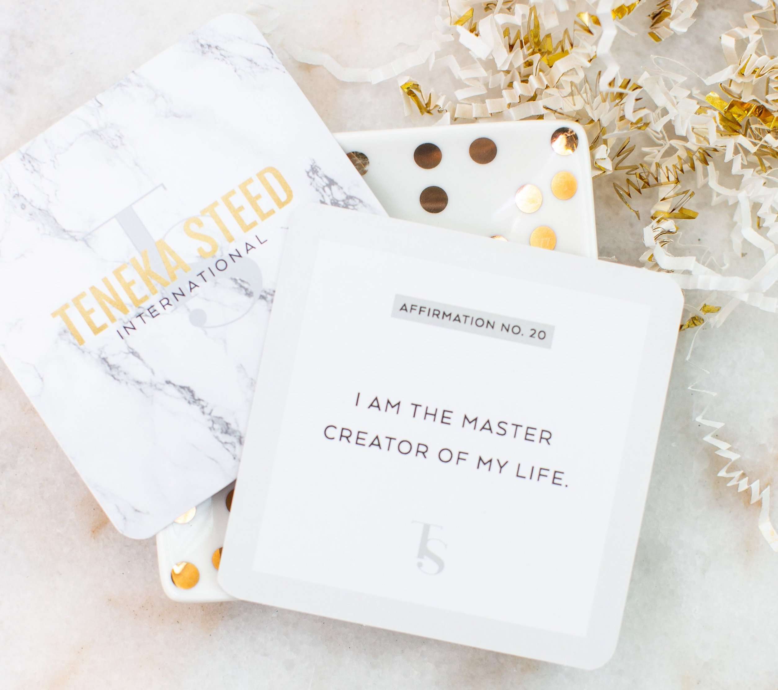 Manifest Your Vision Affirmation Cards, motivational gifts 365 Gift Guide
