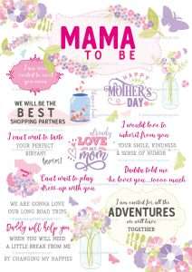 Mom to Be Mother’s Day Poster