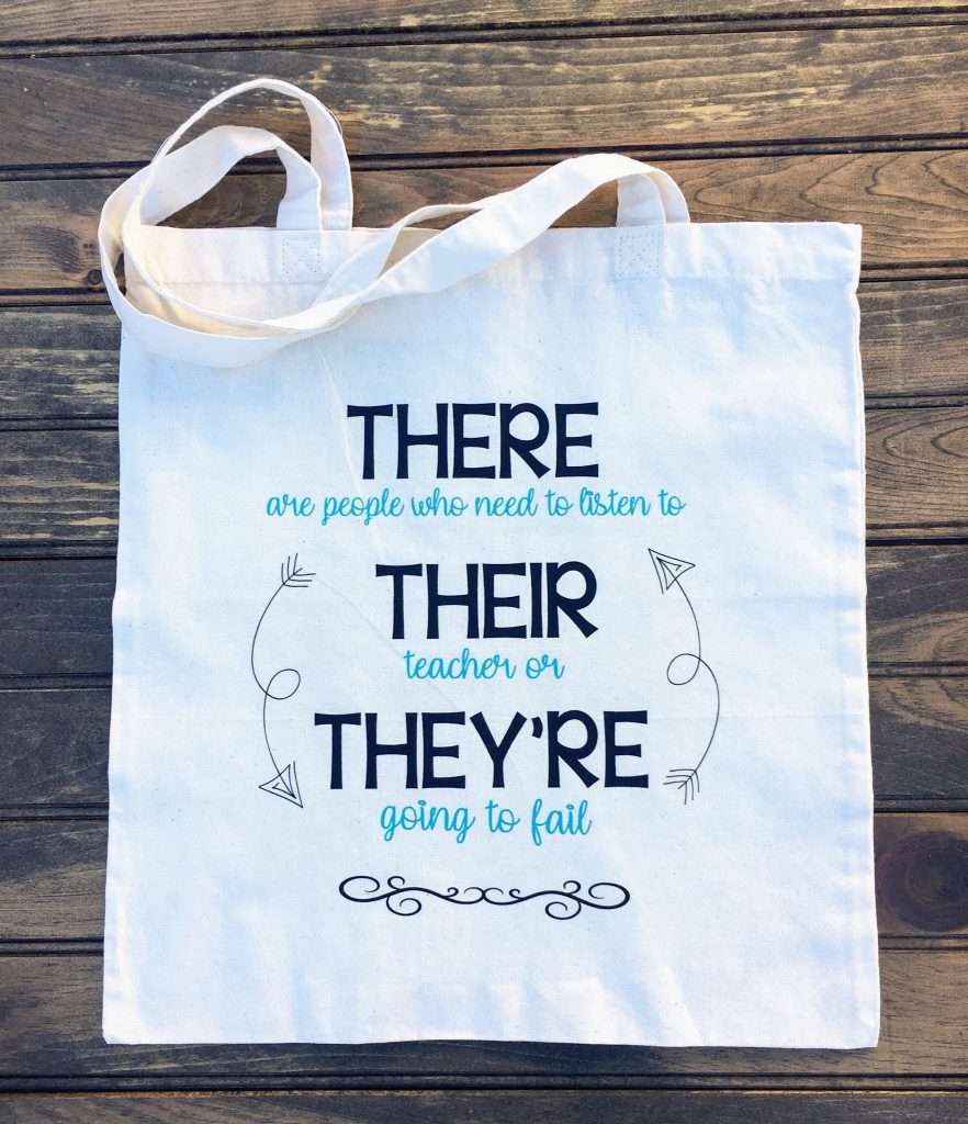 There, They’re, Their Tote Bag