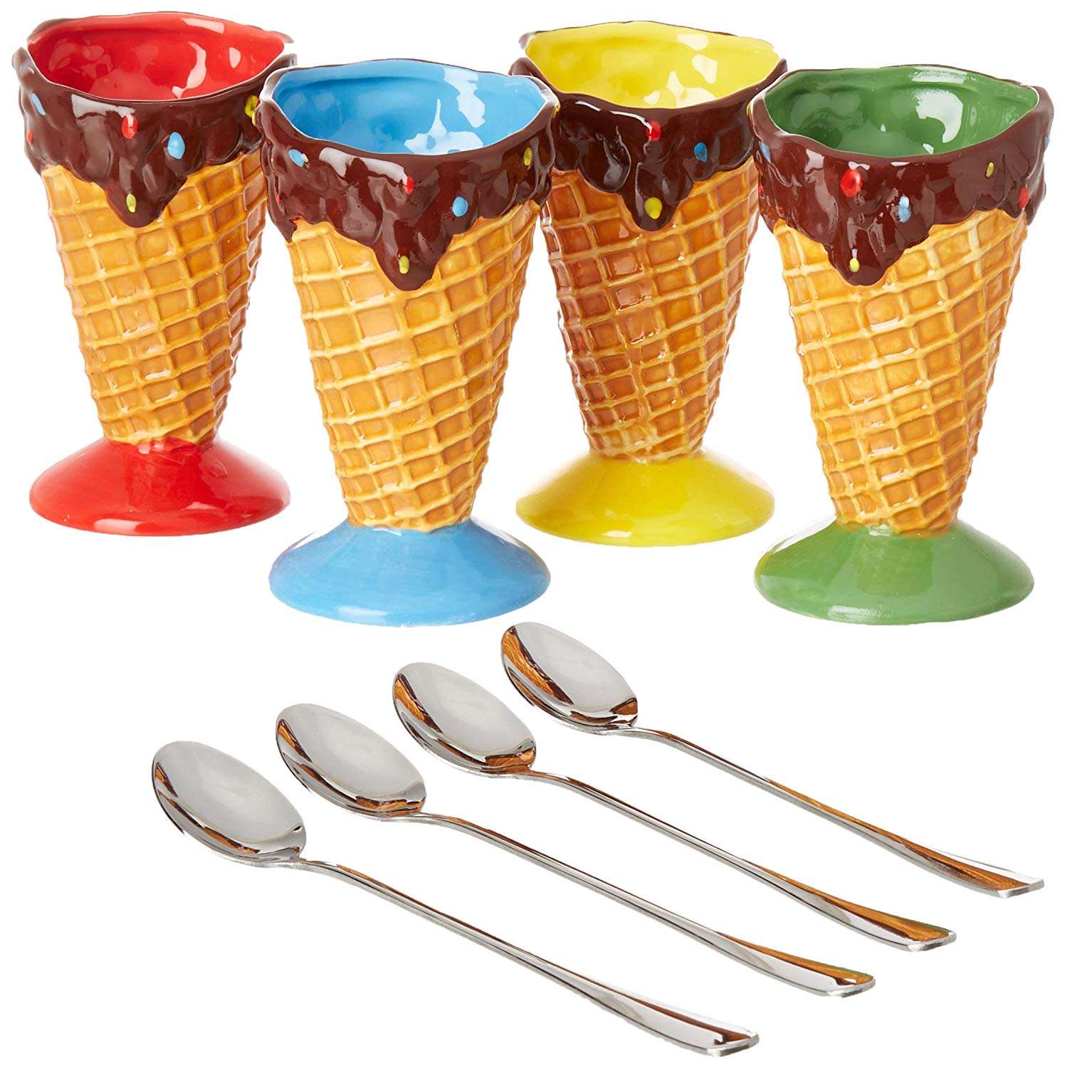 Ceramic Dessert & Ice Cream Cone Set 365 Gift Guide