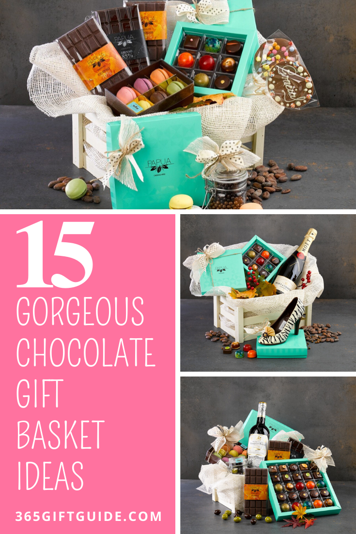15 gorgeous chocolate gift basket ideas