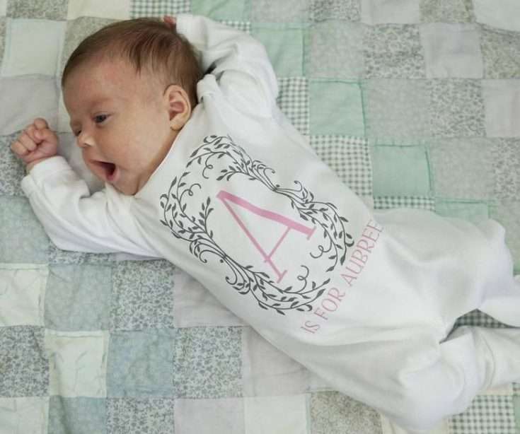 20 Plus Monogrammed Baby Gift Ideas
