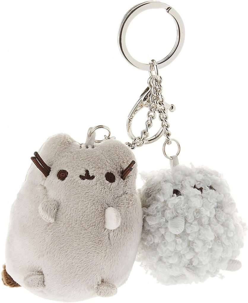 GUND Pusheen and Stormy Plush Deluxe Keychain Clip