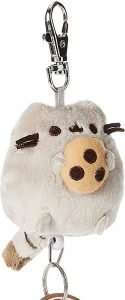 GUND Pusheen with Cookie Plush Retractable Keychain