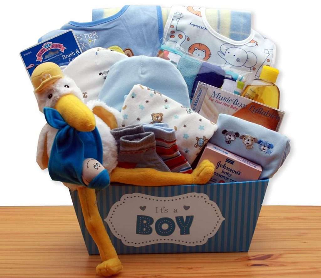 A Special Delivery New Baby Gift Basket