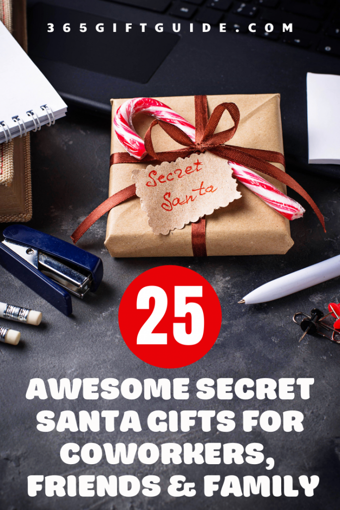 25 Awesome Secret Santa Gifts for Coworkers, Friends and Family