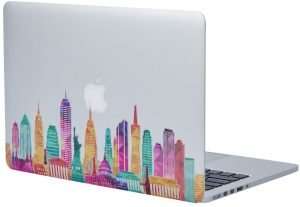 Famous Buildings in the US Laptop Sticker