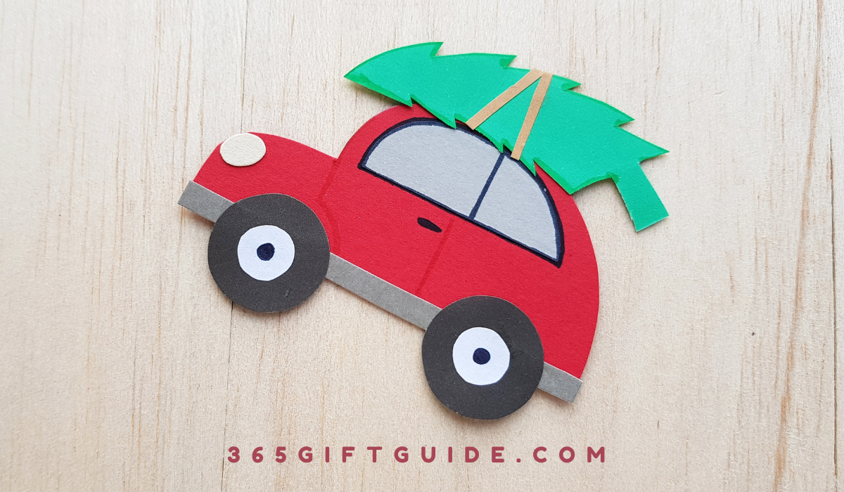 Simple Christmas Tree Car Craft