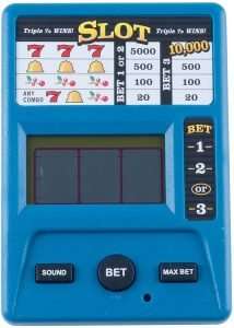 Electronic Handheld Slot Machine Game