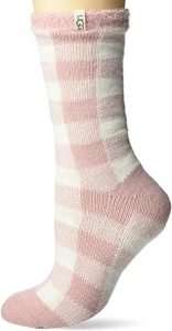 UGG womens Vanna Check Fleece Lined Sock