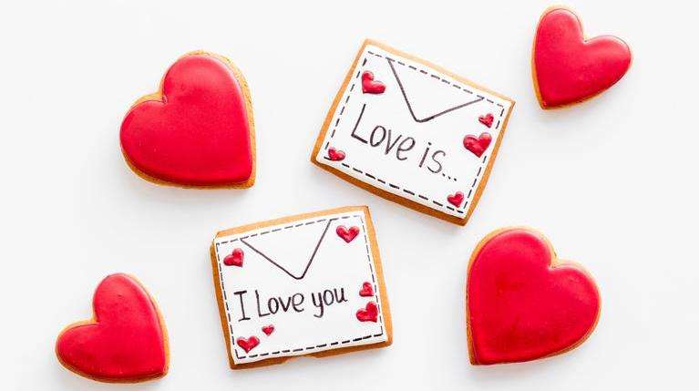 Love Letter Valentine's Cookies
