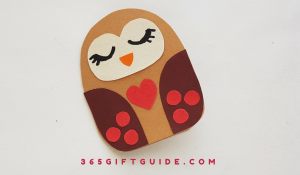 Paper Owl Craft DIY Valentine's Day Craft