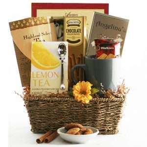 Tea & Cookies Tea Gift Basket