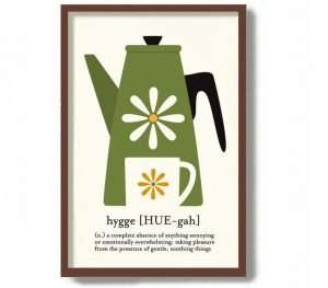 Hygge Kitchen Art Print
