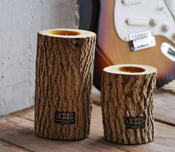 Hygge Wooden Candles Set