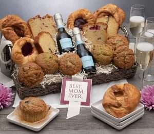 Mother's Day Breakfast & Champagne Gift Basket