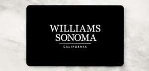 Williams Sonoma Gift Card