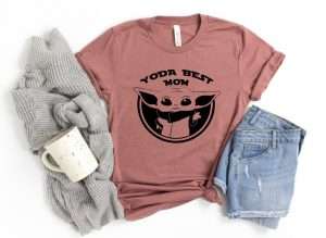 Yoda Best Mom T-shirt