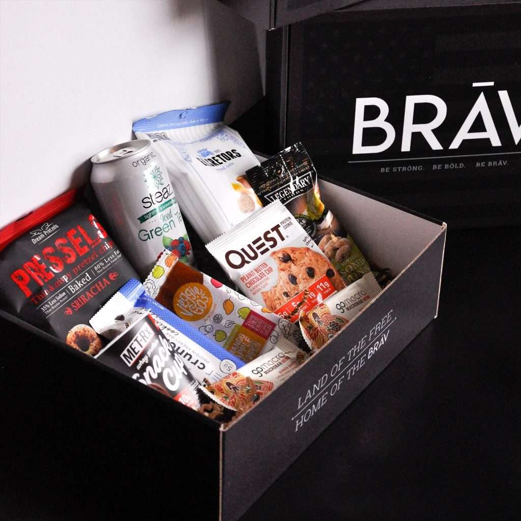 BRĀV BOX Premium Healthy Snack Subscription Box