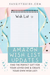 Amazon Wish List Updates 2021