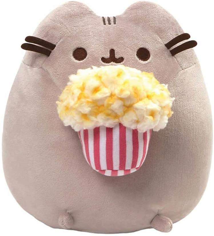 Pusheen Snackables Popcorn Cat Stuffed Plush
