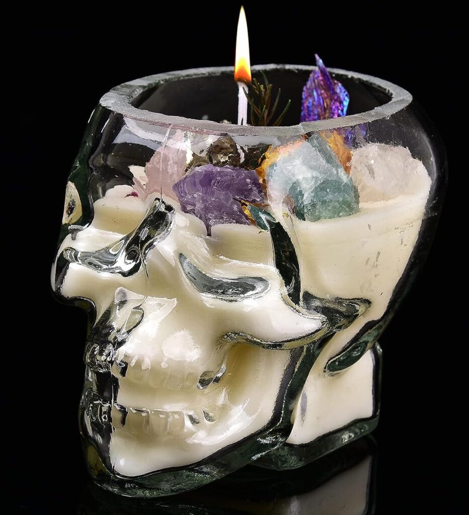 Skull-Crystal-Candle